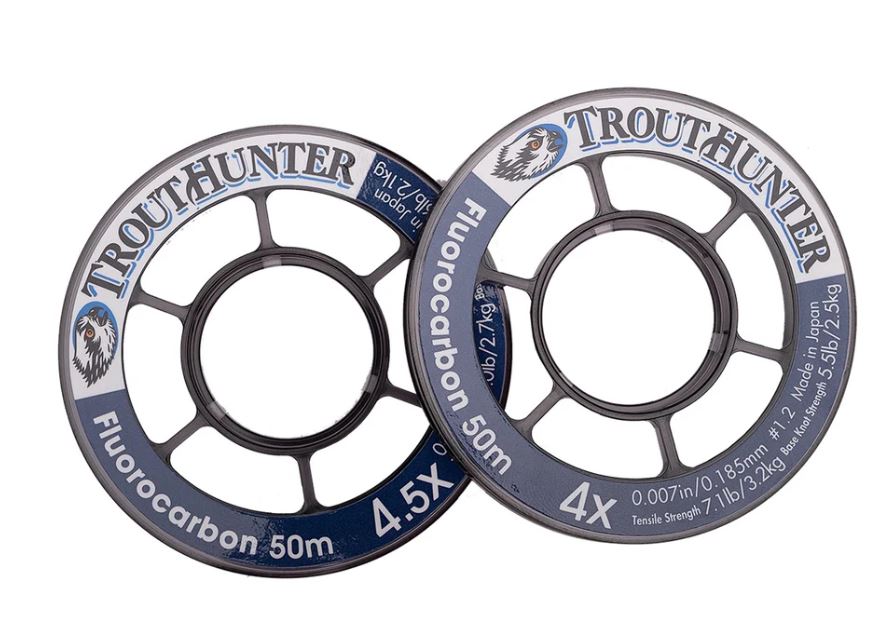 TroutHunter Fluorocarbon Fly Fishing Tippet - Sportinglife Turangi
